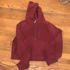 Lululemon Scuba half zip
